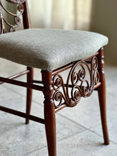 Load image into Gallery viewer, Ornate Wicker Chair Attributed to Heywood-Wakefield, USA
