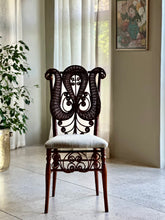Load image into Gallery viewer, Ornate Wicker Chair Attributed to Heywood-Wakefield, USA
