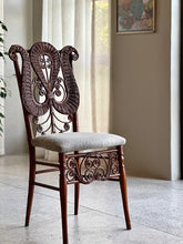 Load image into Gallery viewer, Ornate Wicker Chair Attributed to Heywood-Wakefield, USA
