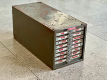 Load image into Gallery viewer, "Kardex" Industrial Metal Index Drawers
