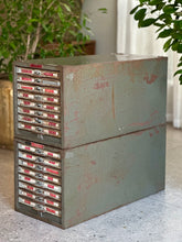 Load image into Gallery viewer, "Kardex" Industrial Metal Index Drawers
