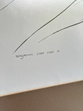 Load image into Gallery viewer, Framed Print by Benjamin Chee Chee (1944-1977)
