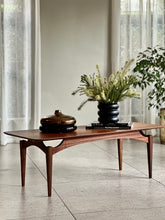 Load image into Gallery viewer, MCM Mahogany Coffee Table
