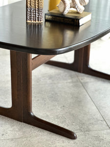 Mid-Centuty "Skovby" Extendable Dining Table - Two Concealed Extensions