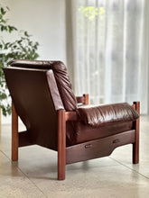 Load image into Gallery viewer, Mid-Century Teak Lounge Chair — Scandinavian Influence, c.1970s
