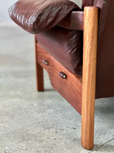 Load image into Gallery viewer, Mid-Century Teak Lounge Chair — Scandinavian Influence, c.1970s
