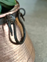 Load image into Gallery viewer, Large Copper Planter with Two Handles
