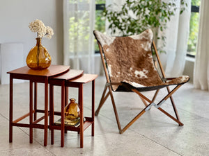 Nest of Mahogany Tables