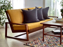 Load image into Gallery viewer, Mid-Century Three/ Four  Seater Couch - Solid Kiaat
