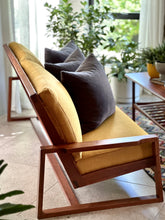 Load image into Gallery viewer, Mid-Century Three/ Four  Seater Couch - Solid Kiaat
