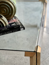 Load image into Gallery viewer, Lucite And Brass Coffee Table
