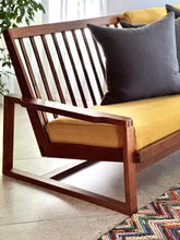 Load image into Gallery viewer, Mid-Century Three/ Four  Seater Couch - Solid Kiaat
