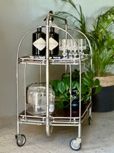 Load image into Gallery viewer, Retro Foldable Drinks Trolley
