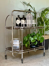 Load image into Gallery viewer, Retro Foldable Drinks Trolley
