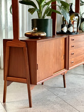 Load image into Gallery viewer, Three-Bay Modular Danish Wall Unit | Room Divider
