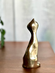 Vintage Brass Cat figurine
