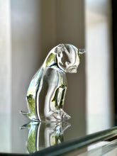 Load image into Gallery viewer, Clear Crystal Glass Cat Figurine

