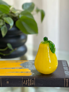 Vintage, Murano-Style Art Glass Fruit