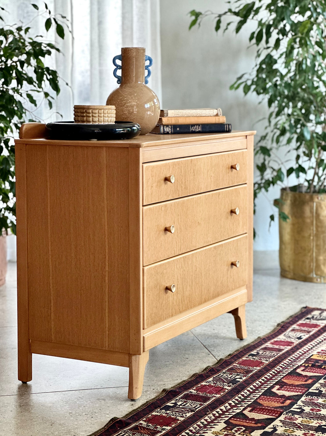 Blonde Chest of Drawers - Harris Lebus