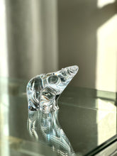 Load image into Gallery viewer, Clear Crystal Glass &#39;Polar Bear&#39; Figurine
