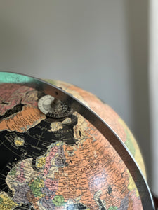 Vintage Encyclopedia Britannica World Globe