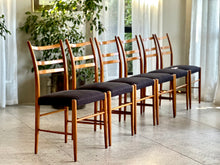 Load image into Gallery viewer, 6 Swedish &quot;Gracell&quot; Chairs by Yngve Ekström - SET
