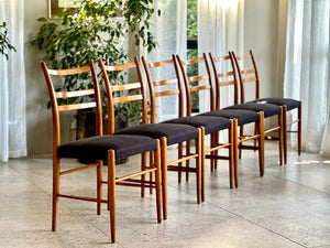 6 Swedish "Gracell" Chairs by Yngve Ekström - SET