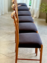 Load image into Gallery viewer, 6 Swedish &quot;Gracell&quot; Chairs by Yngve Ekström - SET
