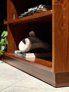 Imbuia Cabinet/ Unit / Bookshelf