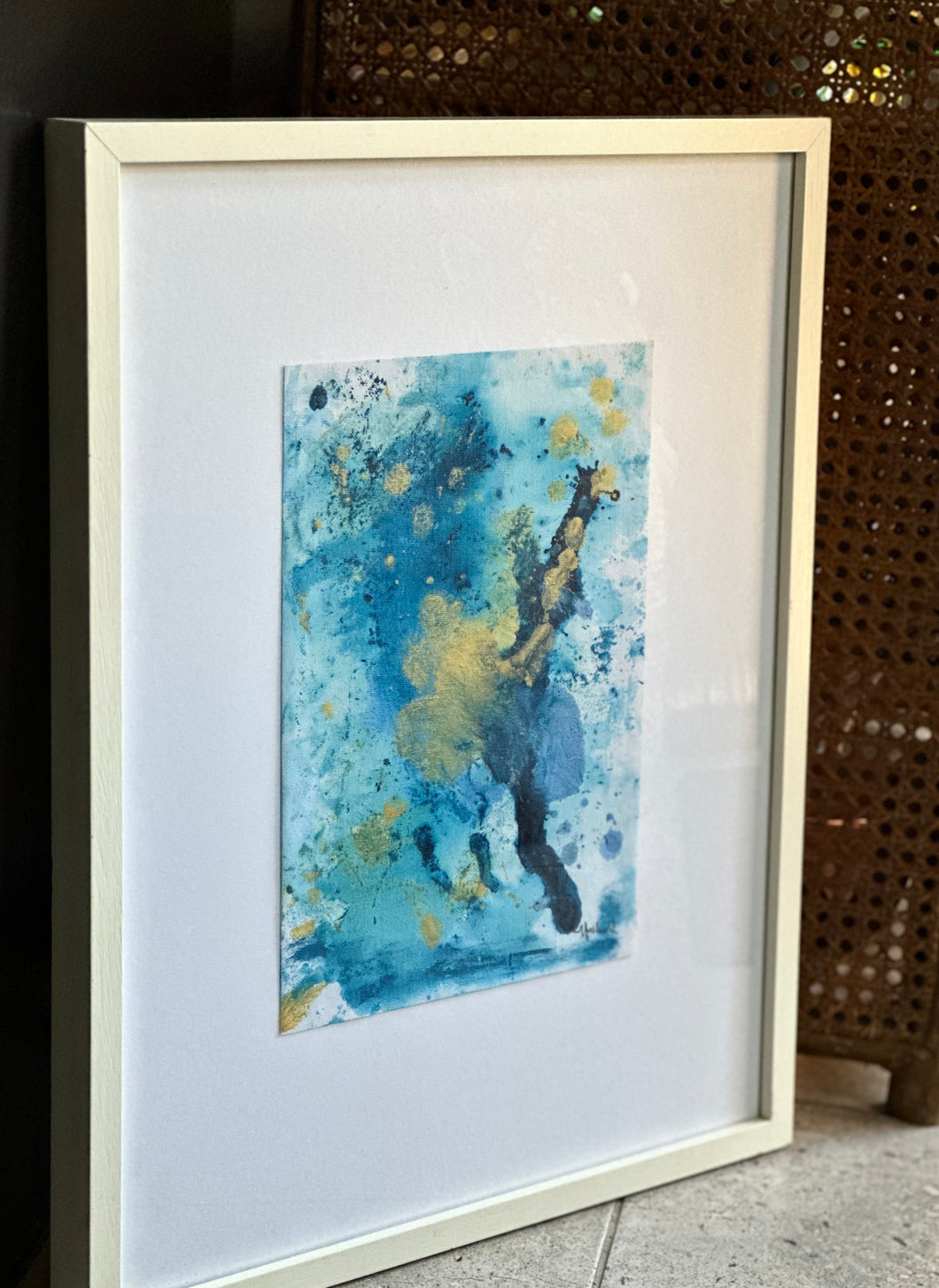 Abstract Framed Print - Signed