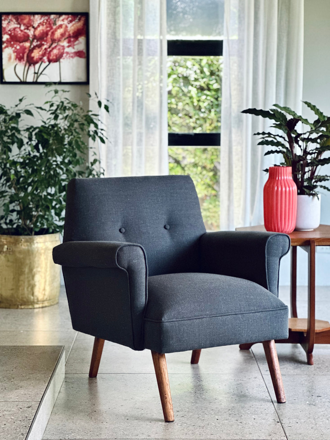 Retro 60's Occasional Armchair