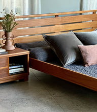 Load image into Gallery viewer, Bed Set by Torrente Furniture | Base, Pedestals &amp; Headboard
