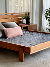 Load image into Gallery viewer, Bed Set by Torrente Furniture | Base, Pedestals &amp; Headboard
