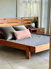 Load image into Gallery viewer, Bed Set by Torrente Furniture | Base, Pedestals &amp; Headboard
