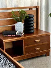 Load image into Gallery viewer, Bed Set by Torrente Furniture | Base, Pedestals &amp; Headboard
