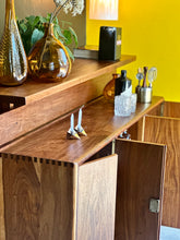 Load image into Gallery viewer, Retro Solid Kiaat Bar/Counter Cabinet
