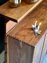 Load image into Gallery viewer, Retro Solid Kiaat Bar/Counter Cabinet
