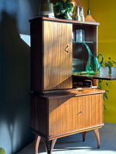 Load image into Gallery viewer, Mid- Century Mahogany Drinks Cabinet
