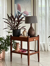 Load image into Gallery viewer, Two-Tier Side Table with a Drawer
