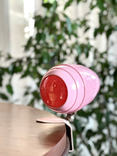 Load image into Gallery viewer, Pink Eagle Bullet Shaped, Rocket Shaped Clamp Lamp
