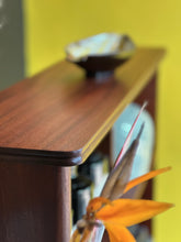 Load image into Gallery viewer, Small Mahogany Shelving Unit | Room Divider
