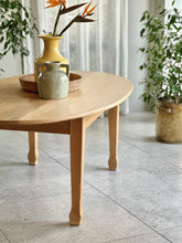 Load image into Gallery viewer, Vintage Oval Oak Dining Table
