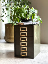 Load image into Gallery viewer, Vintage Grey Table Top Drawers
