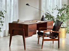 Load image into Gallery viewer, Solid Imbuia Desk Designed by E.E. Meyer
