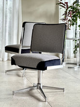 Load image into Gallery viewer, MCM Chromed Office Chair
