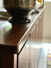 Load image into Gallery viewer, Mid-Century, Solid Imbuia Server Cabinet with Multiple Doors
