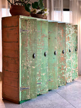 Load image into Gallery viewer, Vintage Solid Wood Locker (6 Division)
