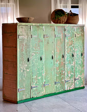 Load image into Gallery viewer, Vintage Solid Wood Locker (6 Division)
