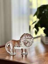 Load image into Gallery viewer, Vintage Kosta Boda Glass Lion
