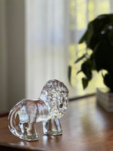 Load image into Gallery viewer, Vintage Kosta Boda Glass Lion
